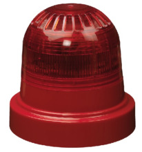Ziton ZR455V-3RR Sirena interior analógica vía radio con indicador visual (VID). Color rojo...-
