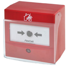 Ziton ZR485-4 Pulsador manual de alarma analógico vía radio