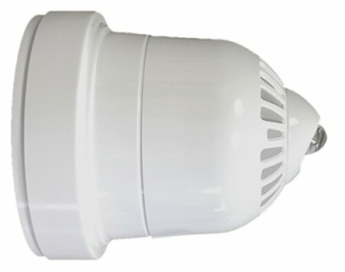 Ziton ZRW466-3WC Sirena interior analógica vía radio con indicador de alarma (VAD). Color blanco.