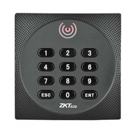 Comprar ZKTECO ACC-ER-KR614-OSDP Lector de accesos Dual 125kHz/13,56MHz Teclado OSDP ZKTeco KR614 IP64