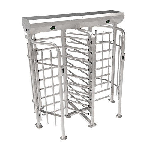 Zkteco FHT2300D-316 Molinete doble bidireccional de altura completa en acero SUS316.