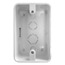 Zkteco FR1500-PBOX Caja de plástico de empotrar para FR1500S y FR1500A