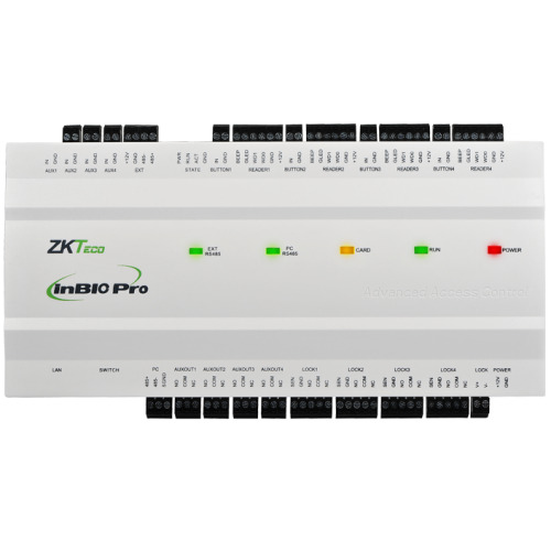 Zkteco INBIO-PRO160 Controladora Green Label de 1 puerta de serie BIO, no incluye caja ni fuente