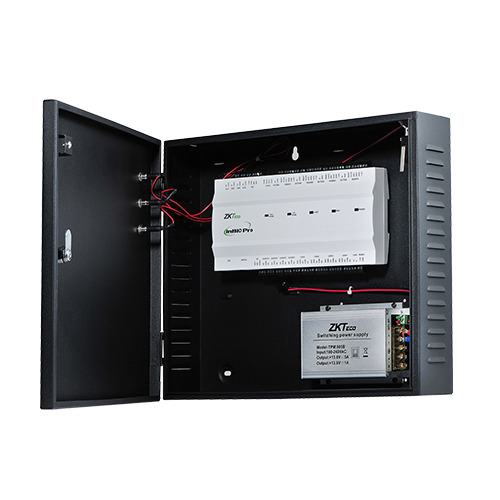 Zkteco KIT INBIO-PRO160-BOX Controladora Green Label de 1 puerta de serie BIO, incluye caja y fuente