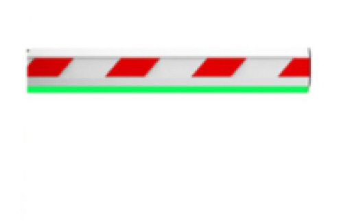 Zkteco PROBG-PLUMA-145-LED Pluma de 4,5 metros con Led compatible con barreras serie ProBg3045.