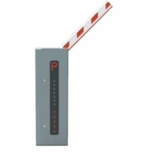 Zkteco PROBG3045L-LED Barrera con pluma con LEDs de 4,5 metros incluida (lado izquierdo). Chasis con Leds.