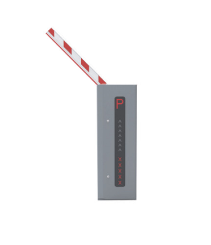 Zkteco PROBG3045R-LED Barrera con pluma con LEDs de 4,5 metros incluida (lado derecho). Chasis con Leds.