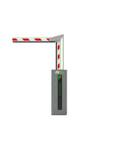 Zkteco PROBG3130R-LED Barrera con pluma plegable con LEDs de 3 metros incluida (lado derecho). Chasis con Leds.
