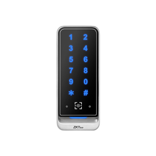 Zkteco QR600-VK-EM Lector de superficie IP65  para código QR, teclado y proximidad EM 125 KHrz. Comunicación RS485 y wiegand.