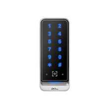 Zkteco QR600-VK Lector de superficie IP65  para código QR, teclado y proximidad Mifare. Comunicación RS485 y wiegand.