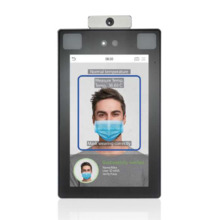 ZKTeco ZK-123 ProFaceX TD Terminal multibiométrico ZKTeco con reconocimiento facial, de palma con detección de fiebre para Contr