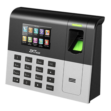 Comprar ZKTeco ZK-14 TA-UA200ZMM-1 Control de Presencia. Huellas, Tarjeta EM RFID y teclado. 3.000 grabaciones / 100.000 registros. TCP/IP, RS232, RS485 y USB. Gestión de modo de control de presencia. ZkTimeNet 3.0 Lite | ZkTimeNet 3.0.