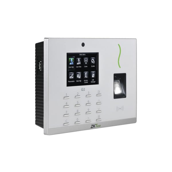 Zkteco ZK-26 G2-1 Control de Acceso y Presencia con cÃ¡mara. Huellas SilkID, Tarjeta EM RFID y teclado. 20.000 huellas/tarjetas.