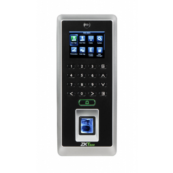 ZKTeco ZK-276 ACO-F21-1 Terminal biométrico ZKTeco para Control de Accesos con lector de tarjetas EM 125KHz. Lector de huellas d