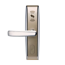 ZKTeco ZK-57-I LH4000-L Cerradura electrónica de hotel con RFID. Maneta orientada hacia la izquierda. Con tecnología de tarjeta