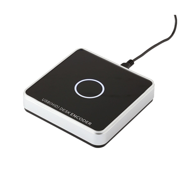 ZKTECO ZK-ACC-USBR-D147H Codificador de tarjetas USB - Tarjetas MF 13.56 MHz - Comunicación USB - Lectura y escritura de tarjeta (1)
