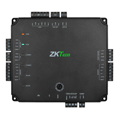 ZKTECO ZK-ATLAS-100 Controladora de acceso PoE - Acceso por tarjeta o contraseña - TCP/IP | Conexión con controladora esclava - (1)