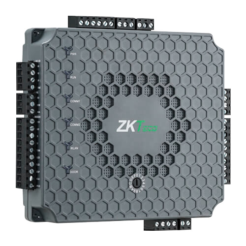 ZKTECO ZK-ATLAS-160 Controladora de acceso biométrica PoE - Acceso por huella, tarjeta, QR o PIN - TCP/IP | Conexión con control