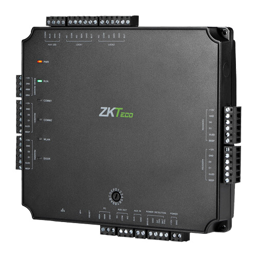 ZKTECO ZK-ATLAS-200 Controladora de acceso PoE - Acceso por tarjeta o contraseña - TCP/IP | Conexión con controladora esclava -