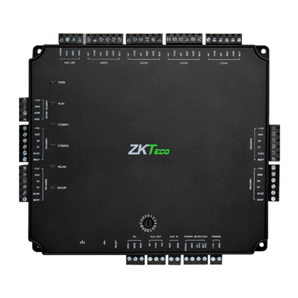 ZKTECO ZK-ATLAS-400 Controladora de acceso PoE - Acceso por tarjeta o contraseña - TCP/IP | Conexión con controladora esclava - (1)
