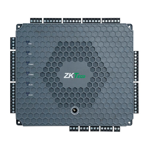 ZKTECO ZK-ATLAS-460 Controladora de acceso biométrica PoE - Acceso por huella, tarjeta, QR o PIN - TCP/IP | Conexión con control (1)