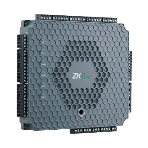 ZKTECO ZK-ATLAS-460 Controladora de acceso biométrica PoE - Acceso por huella, tarjeta, QR o PIN - TCP/IP | Conexión con control