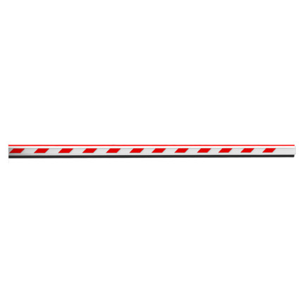 Comprar ZKTECO ZK-BG1000-BOOM130-L Brazo de barrera para parking - Compatible con ZK-BG1000x - Brazo recto de 3 m - Fabricado en aluminio - LEDs de estado | Tira de goma - Fácil instalación