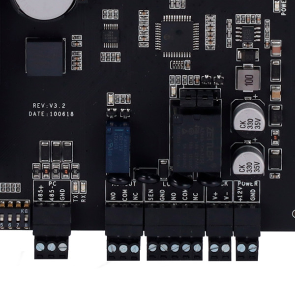 ZKTECO ZK-C3-100PRO Controladora de acceso - Tarjeta, QR o PIN - Comunicación TCP/IP - 2 lectores por Wiegand - Salida de relé p (5)