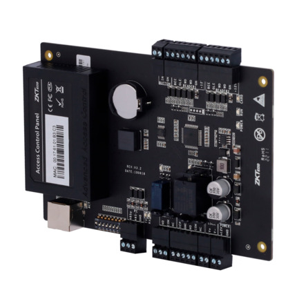 Comprar ZKTECO ZK-C3-100PRO Controladora de acceso - Tarjeta, QR o PIN - Comunicación TCP/IP - 2 lectores por Wiegand - Salida de relé para 1 puerta - Software ZKBioCV 5 puertas