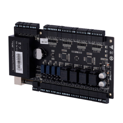 Comprar ZKTECO ZK-C3-400PRO Controladora de acceso - Tarjeta, QR o PIN - Comunicación TCP/IP - 4 lectores por Wiegand - Salida de relé para 4 puertas - Software ZKBioCV 5 puertas