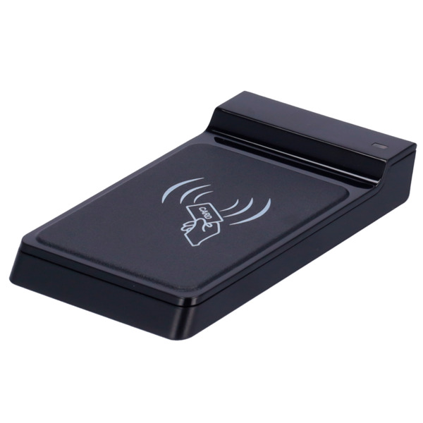 ZKTECO ZK-CR20E Lector de tarjetas USB - Tarjetas EM - Indicador LED - Plug & Play - Lectura fiable y segura - Compatible co