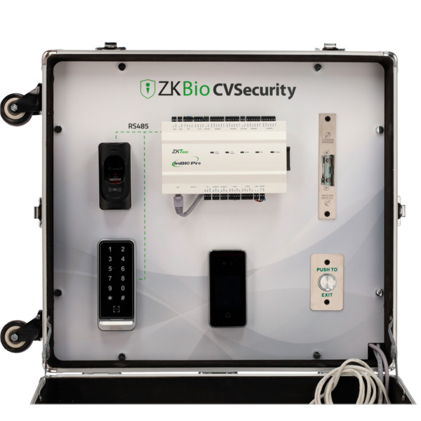 ZKTECO ZK-DEMOKIT-AC Maletín de exposición - Solución de Control de Acceso - Switch para conexión a internet - Licencia gratuita (3)