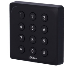 ZKTECO ZK-ER-KR904-ZK Lector de acceso - Acceso por tarjeta EM/MF DESFire y PIN - Indicador LED y acústico - Wiegand 34/66 | RS4