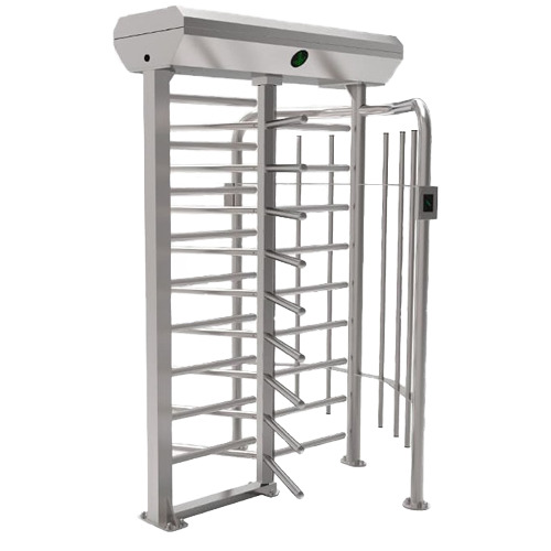 ZKTECO ZK-FHT2300 Torno de acceso bidireccional - 9 brazos rotativos - Tiempos, alarmas y modos de apertura - Dimensiones de pas