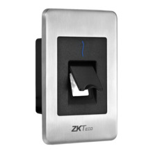 ZKTECO ZK-FR1500A-WP-MF Lector de acceso - Acceso por huella Silk ID y tarjeta MF - Indicador LED y acústico - RS485 - Compatibl