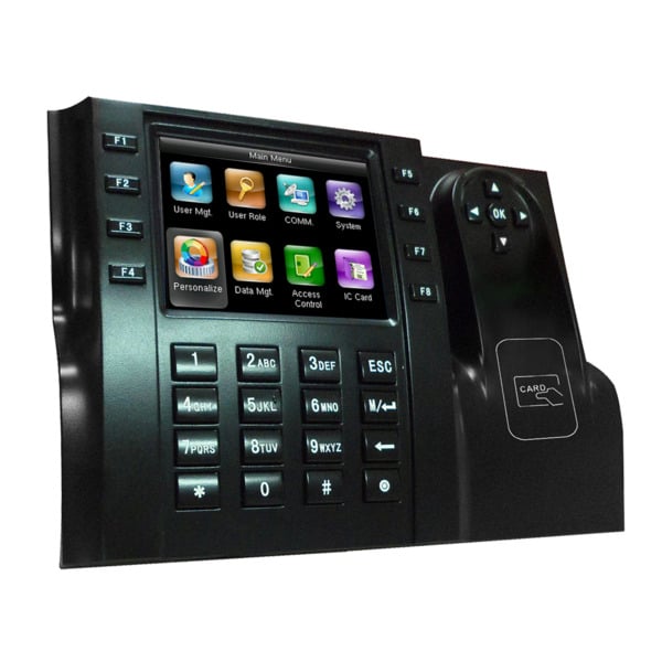 ZKTECO ZK-ICLOCK-S560ZMM-12 Control de presencia - Tarjetas EM/MF y PIN - 10.000 tarjetas | 50.000 registros - 3.5&quot; TFT | T