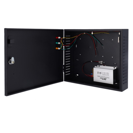 Comprar ZKTECO ZK-INBIO-BOX Caja para controladora - Compatible con controladoras INBIO Series - Tamper de apertura - Cierre con llave - Fuente de alimentación | Espacio para batería - Indicadores LED de estado