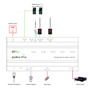 ZKTECO ZK-INBIO160PRO Controladora de acceso Multi-identificación - Facial, huella, tarjeta, QR dinámico o PIN - Comunicación TC (6)