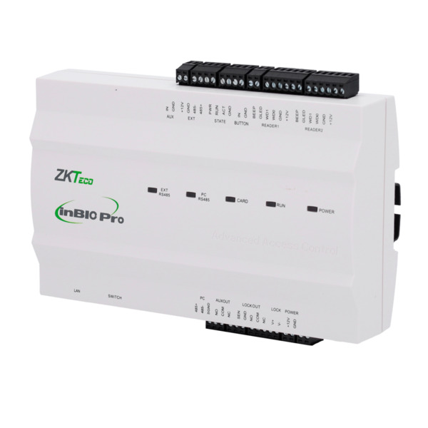 ZKTECO ZK-INBIO160PRO Controladora de acceso Multi-identificación - Facial, huella, tarjeta, QR dinámico o PIN - Comunicación TC