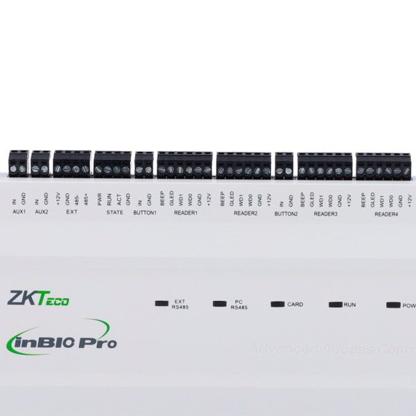 ZKTECO ZK-INBIO260PRO Controladora de acceso Multi-identificación - Facial, huella, tarjeta, QR dinámico o PIN - Comunicación TC (1)