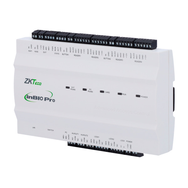 ZKTECO ZK-INBIO260PRO Controladora de acceso Multi-identificación - Facial, huella, tarjeta, QR dinámico o PIN - Comunicación TC
