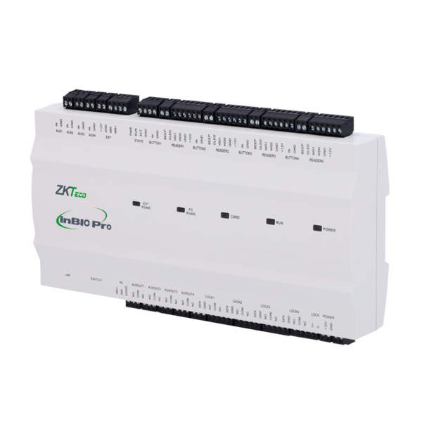 ZKTECO ZK-INBIO460PRO Controladora de acceso Multi-identificación - Facial, huella, tarjeta, QR dinámico o PIN - Comunicación TC