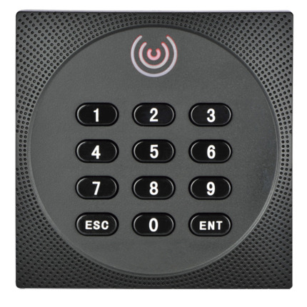 Comprar ZKTECO ZK-KR612D Lector de acceso - Acceso por tarjeta MF DESFire y PIN - Indicador LED y acústico - Wiegand 34/66 - Compatible con controladoras ZKTeco - Apto para exterior IP64