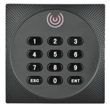 ZKTECO ZK-KR612E Lector de acceso - Acceso por tarjeta EM y PIN - Indicador LED y acústico - Wiegand 26/34 - Compatible con cont
