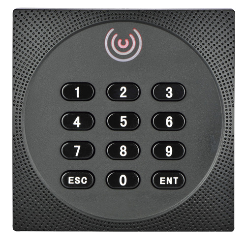 ZKTECO ZK-KR612E Lector de acceso - Acceso por tarjeta EM y PIN - Indicador LED y acústico - Wiegand 26/34 - Compatible con cont