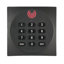 ZKTECO ZK-KR614-OSDP Lector de acceso - Acceso por tarjeta EM/MF DESFire y PIN - Indicador LED y acústico - RS485 ZKTeco | OSDP