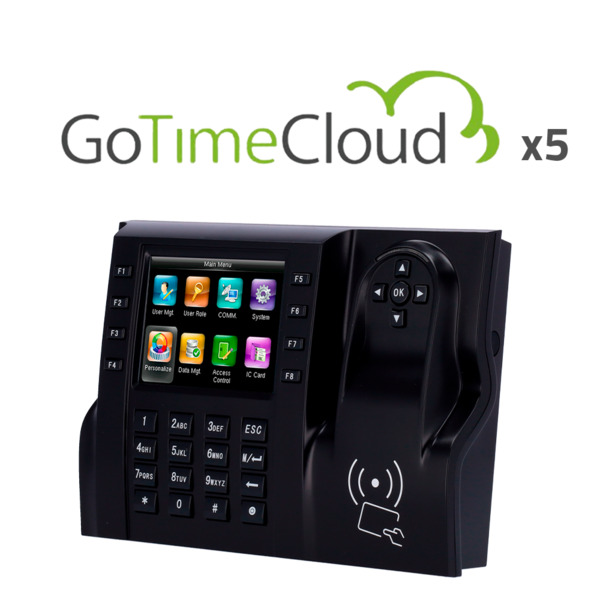 ZKTECO ZK-PACK-GTC5-ICLOCKS560 Control de presencia - Tarjetas EM/MF y PIN - 10.000 tarjetas | 50.000 registros - 3.5" TFT