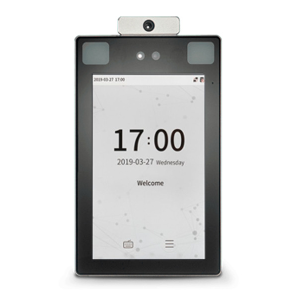 ZKTECO ZK-PROFACEX-TD Control de acceso y presencia - Facial, palma, PIN - 30.000 caras | 1.000.000 registros - 8" IPS táct