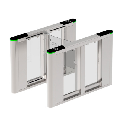 Comprar ZKTECO ZK-SBTL8000 Torno de acceso bidireccional - Portillo con barrera acrílica plegable - Tiempos, alarmas y modos de apertura - Ancho de paso 660 mm | 10.000.000 ciclos - Fabricado en acero inoxidable SUS304 - Compatible con sistemas de tercer