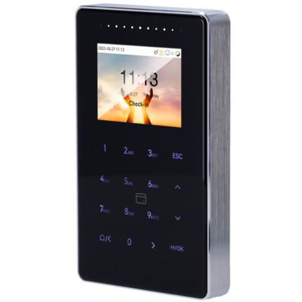 Comprar ZKTECO ZK-SC800-12-W-B Control de acceso y presencia IP65 IK04 - Tarjeta EM/MF y PIN - 50.000 tarjetas | 200.000 registros - 2.4" TFT | TCP/IP, WiFi, RS485 y Wiegand - Soft. Presencia: ZKBioTime 8 y GoTime Cloud - Soft. Accesos: ZKBioCV